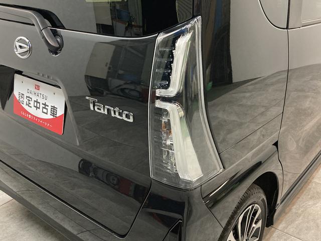 タント カスタムＲＳ　両側電動スライドドア　前席シートヒーター　追突被害軽減ブレーキ　スマアシ　コーナーセンサー　ＬＥＤヘッドライト　両側電動スライドドア　スマートキー　前席シートヒーター　オートエアコン　ナビ取り付け時用バックカメラ（31枚目）