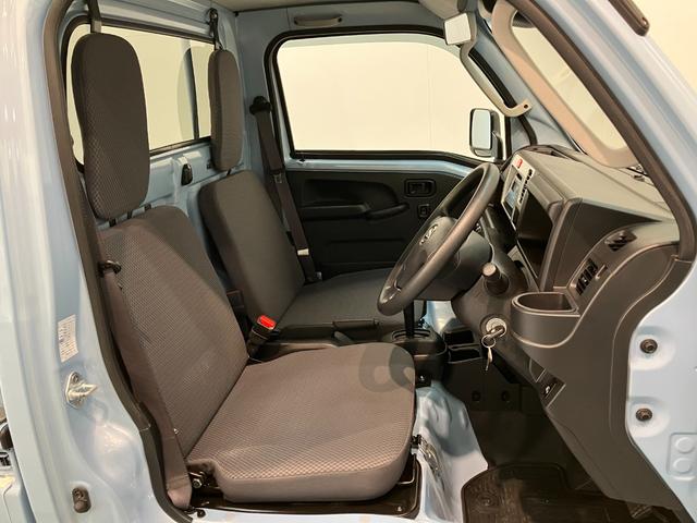 ハイゼットトラック エクストラSA3t 4WD AT車 荷台作業灯 車検整備付 衝突被害軽減ブレーキ パートタイム4WD AT車 CDステレオ キーレス パワーウインドウ オートライト マニュアルエアコン マニュアルレベリング 荷台作業灯 4枚リーフスプリン(3枚目)