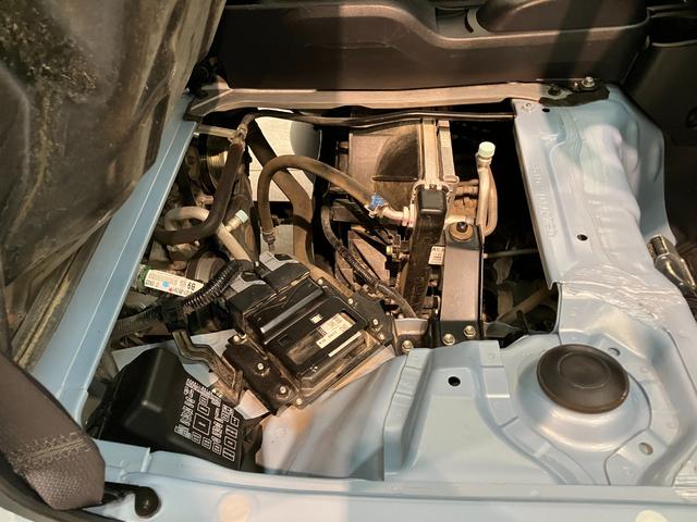 ハイゼットトラック エクストラSA3t 4WD AT車 荷台作業灯 車検整備付 衝突被害軽減ブレーキ パートタイム4WD AT車 CDステレオ キーレス パワーウインドウ オートライト マニュアルエアコン マニュアルレベリング 荷台作業灯 4枚リーフスプリン(70枚目)