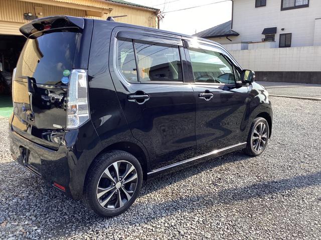 ワゴンRスティングレー ターボ車・メモリーナビ・フルセグTV・ETC・純正15インチアルミ・HIDヘッドライト・スマートキー・衝突安全ボディ・パドルシフト・オートライト・フォグランプ(4枚目)