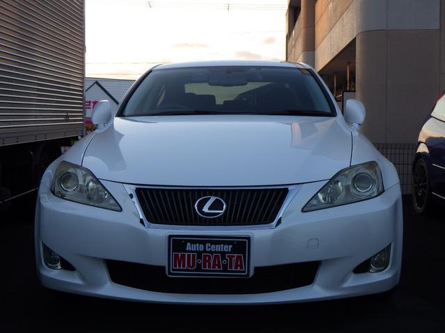 IS IS250 HID プッシュスタート キーフリー ETC 社外品マフラー 18インチSSRホイール 前席パワーシート レーダー探知機 ドライブレコーダー バックカメラ USBソケット フォグランプ(3枚目)