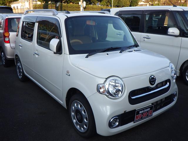 ミラココア ココアプラスＸ　ＬＥＤヘッドライト　ＬＥＤフォグ　ルーフレール　キーフリー　両席エアバッグ　ＡＢＳ　社外品ナビ　フルセグＴＶ　バックカメラ　専用ホイールキャップ　茶色メイン内装　アイドリングストップ　電格ミラー（2枚目）