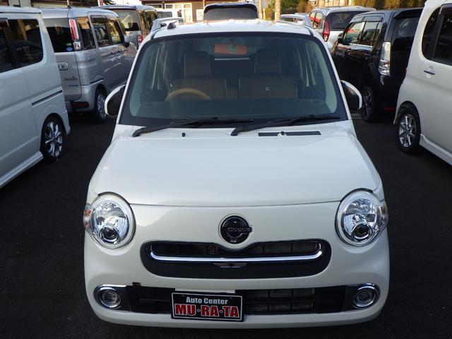 ミラココア ココアプラスＸ　ＬＥＤヘッドライト　ＬＥＤフォグ　ルーフレール　キーフリー　両席エアバッグ　ＡＢＳ　社外品ナビ　フルセグＴＶ　バックカメラ　専用ホイールキャップ　茶色メイン内装　アイドリングストップ　電格ミラー（3枚目）