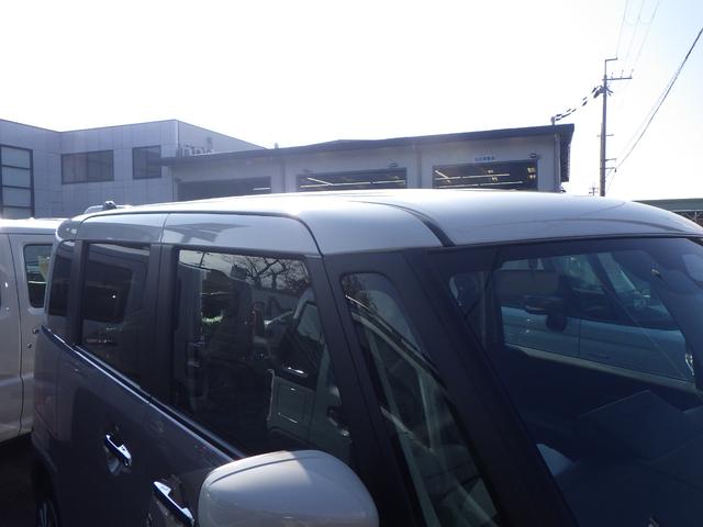 ワゴンＲスマイル ハイブリッドＸ　ツートン　ＤＳＢＳＩＩ　キーフリー　電動パーキング　ＬＥＤヘッドライト　前席シートヒーター　アイドリングストップ　両側パワースライドドア　３６０°プレミアムＵＶ＆ＩＲカットガラス　ファブリックシート（10枚目）