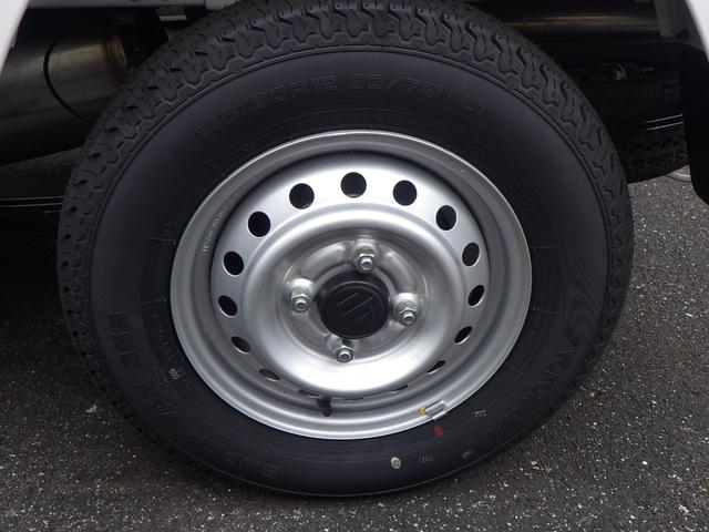 キャリイトラック ＫＣエアコン・パワステ　４ＷＤ　４ＡＴ　ＤＣＢＳ　キーレス　パワーウンドウ　３方開荷台　ＡＭ　ＦＭラジオ　アイドリングストップ　エアコン　パワステ　アングル　間欠ワイパー　両席エアバッグ　ＡＢＳ（24枚目）