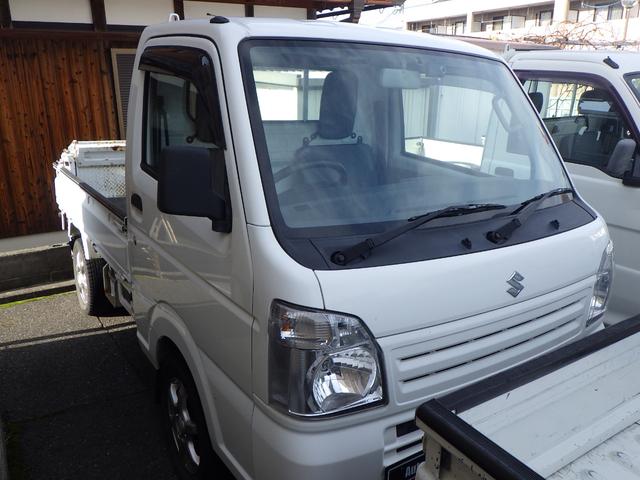 キャリイトラック 　アーム式ゲートリフター　ＡＴ　４ＷＤ　ＣＤデッキ　ＥＴＣ車載器　オートマ　運転席エアバッグ　パワステ　ドライブレコーダー　レベライザー　荷台マット　ゲートプロテクター　作業灯（2枚目）