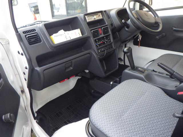 キャリイトラック 　アーム式ゲートリフター　ＡＴ　４ＷＤ　ＣＤデッキ　ＥＴＣ車載器　オートマ　運転席エアバッグ　パワステ　ドライブレコーダー　レベライザー　荷台マット　ゲートプロテクター　作業灯（29枚目）