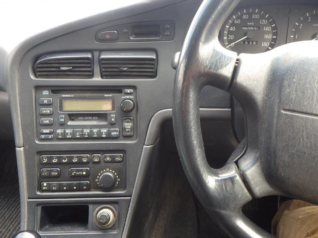 カリーナＥＤ Ｘ　５速ミッション　３Ｓ－ＦＥ型　２．０Ｌエンジン　ＦＦ駆動　サイドドアビーム　エアバッグ　純正ＣＤデッキ　カセットデッキ　ツイーター　オートエアコン　電格ミラー　純正アルミホイール（5枚目）