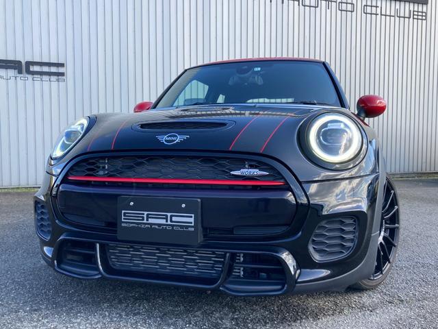ＭＩＮＩ ジョンクーパーワークス　後期　６ＭＴ　ＯＺ１８インチホイール　純正ＨＤＤナビ　ヘッドアップディスプレイ　ボンネットストライプ（2枚目）