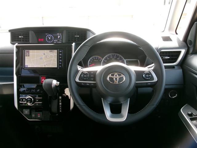 ルーミー カスタムG トヨタ認定中古車 Bモニター LEDランプ フルセグテレビ ナビ&TV DVD再生 4WD アイドリングストップ メモリーナビ スマートキー アルミ エアバック オートエアコン パワーウィンドウ(4枚目)