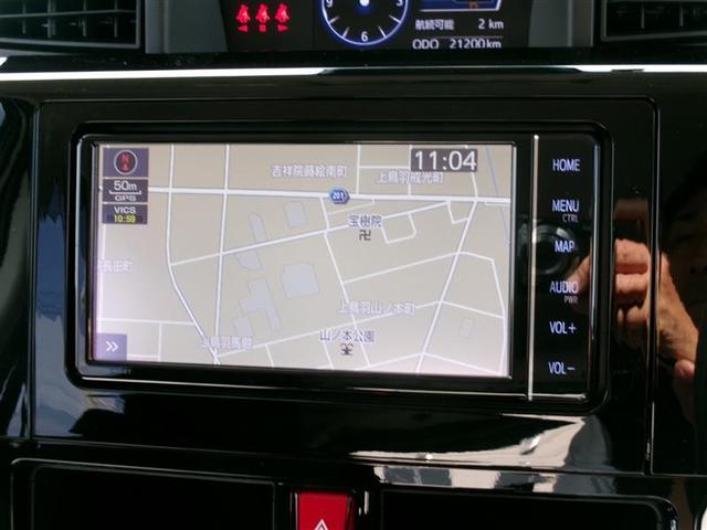 ルーミー カスタムG トヨタ認定中古車 Bモニター LEDランプ フルセグテレビ ナビ&TV DVD再生 4WD アイドリングストップ メモリーナビ スマートキー アルミ エアバック オートエアコン パワーウィンドウ(5枚目)