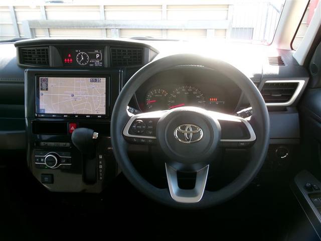 ルーミー Ｇ　トヨタ認定中古車　追突軽減ブレーキ　パワステ　Ａストップ　ＬＥＤライト　Ｒカメラ　記録簿付　横滑り防止システム　エアバック　パワーウィンドウ　運転席助手席エアバック　ナビ＆ＴＶ　ＥＴＣ　ＤＶＤ（4枚目）
