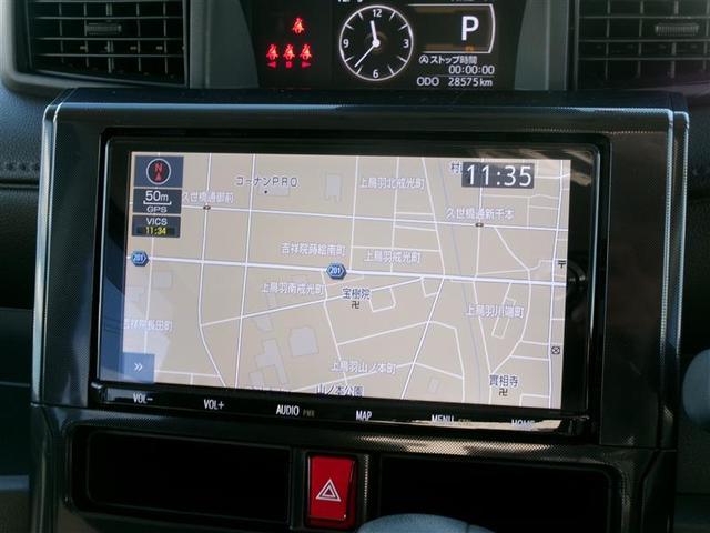 ルーミー Ｇ　トヨタ認定中古車　追突軽減ブレーキ　パワステ　Ａストップ　ＬＥＤライト　Ｒカメラ　記録簿付　横滑り防止システム　エアバック　パワーウィンドウ　運転席助手席エアバック　ナビ＆ＴＶ　ＥＴＣ　ＤＶＤ（5枚目）