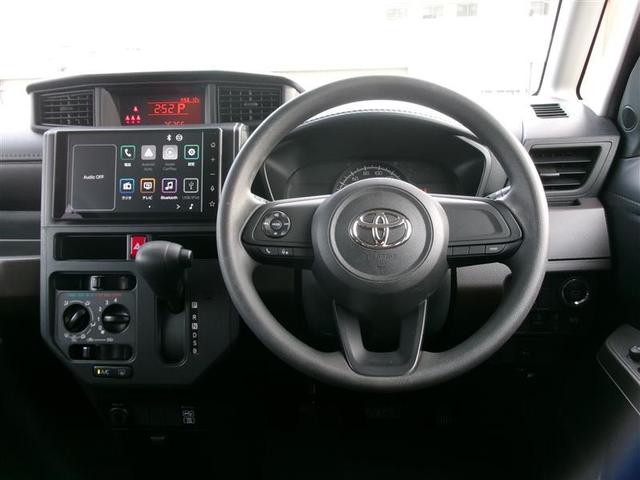 ルーミー Ｘ　トヨタ認定中古車　ＴＶ　パワーウインドウ　Ｂカメラ　衝突軽減装置　キーレスエントリー　ＶＳＣ　スマートストップ　４ＷＤ車　スマートキー　フルセグＴＶ　パワーステアリング　エアコン　ＡＵＸ　ＡＢＳ（4枚目）