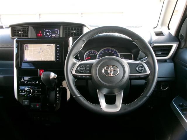 ルーミー カスタムＧ　トヨタ認定中古車　アイドリング　両側電動ＳＤ　ＬＥＤヘット　バックビューモニター　衝突回避ブレーキ　地デジ　スマートキー　ＳＤナビ　クルーズコントロール　ＤＶＤ　ＥＴＣ　ドライブレコーダー　ナビ＆ＴＶ（4枚目）