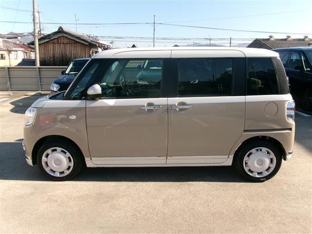 ムーヴキャンバス ＧメイクアップＶＳ　ＳＡＩＩＩ　ロングラン保証付き車両　踏み間違え防止　リアカメラ　横滑り防止機能　ＥＴＣ車載器　ＬＥＤライト　ＤＶＤ　フルセグＴＶ　キーフリーシステム　ドライブレコーダー　メモリーナビ　ナビＴＶ　オートエアコン（2枚目）