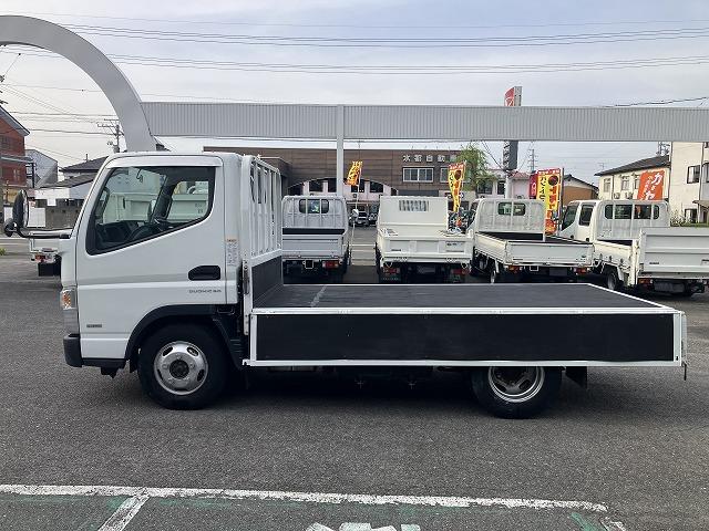 キャンター ・４ＷＤ・１０尺・平・５ｔ未満・ＡＴ・左電格ミラー・ＥＴＣ　・社外ナビＴＶ・歩み掛け・キーレス・荷台内寸　Ｌ３１２５　Ｗ１６１０　Ｈ３８２（15枚目）