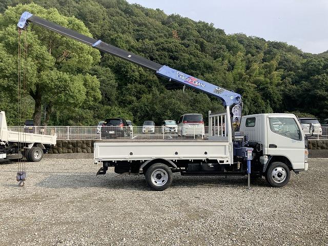 キャンター ２ｔ積・３段クレーン・タダノＺＲ２６３・フックイン・５ＭＴ　２ｔ積・３段クレーン・タダノＺＲ２６３・フックイン・５ＭＴ・３ペダル・荷台鉄板張り・ロープ穴３対・クレーン同年式・メッキパーツ・シートカバー・荷台内寸　Ｌ３４５４　Ｗ１７８８　Ｈ４１０（23枚目）