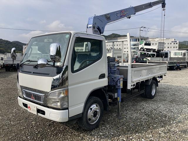 キャンター ２ｔ積・３段クレーン・タダノＺＲ２６３・フックイン・５ＭＴ　２ｔ積・３段クレーン・タダノＺＲ２６３・フックイン・５ＭＴ・３ペダル・荷台鉄板張り・ロープ穴３対・クレーン同年式・メッキパーツ・シートカバー・荷台内寸　Ｌ３４５４　Ｗ１７８８　Ｈ４１０（26枚目）