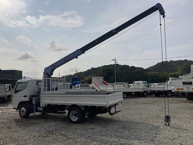 キャンター ２ｔ積・３段クレーン・タダノＺＲ２６３・フックイン・５ＭＴ　２ｔ積・３段クレーン・タダノＺＲ２６３・フックイン・５ＭＴ・３ペダル・荷台鉄板張り・ロープ穴３対・クレーン同年式・メッキパーツ・シートカバー・荷台内寸　Ｌ３４５４　Ｗ１７８８　Ｈ４１０（29枚目）
