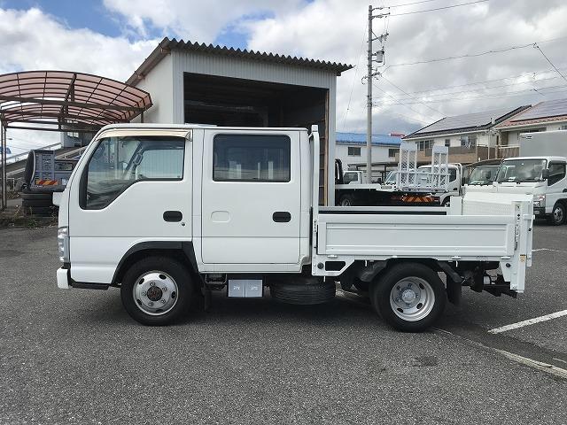 エルフトラック 4WD・垂直パワーゲート付・Wキャブ・AT車 4WD 垂直パワーゲート付 Wキャブ AT車 アイドリングストップ ETC キーレス 荷台内寸 L2056 W1617 H376 ステージ長さ543 極東開発製 V300-1SKT2(4枚目)