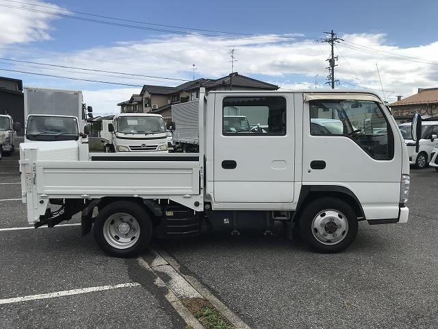 エルフトラック 4WD・垂直パワーゲート付・Wキャブ・AT車 4WD 垂直パワーゲート付 Wキャブ AT車 アイドリングストップ ETC キーレス 荷台内寸 L2056 W1617 H376 ステージ長さ543 極東開発製 V300-1SKT2(5枚目)