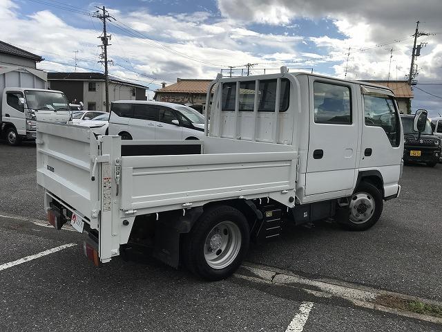 エルフトラック 4WD・垂直パワーゲート付・Wキャブ・AT車 4WD 垂直パワーゲート付 Wキャブ AT車 アイドリングストップ ETC キーレス 荷台内寸 L2056 W1617 H376 ステージ長さ543 極東開発製 V300-1SKT2(8枚目)