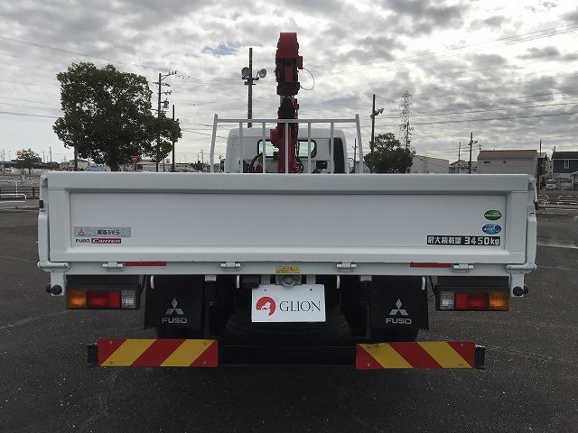 キャンター 3.45t積・4段クレーン・超ロング・ワイド・ラジコン 3.45t積・4段クレーン・UNIC製URG-264・超ロング・ワイド・ラジコン・車線逸脱警報装置・衝突軽減ブレーキ・ETC・Bモニター・左電格ミラーロープフック4対・内寸L4415W2081H384(5枚目)