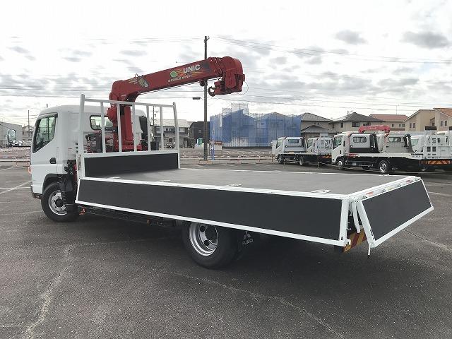 キャンター 3.45t積・4段クレーン・超ロング・ワイド・ラジコン 3.45t積・4段クレーン・UNIC製URG-264・超ロング・ワイド・ラジコン・車線逸脱警報装置・衝突軽減ブレーキ・ETC・Bモニター・左電格ミラーロープフック4対・内寸L4415W2081H384(11枚目)