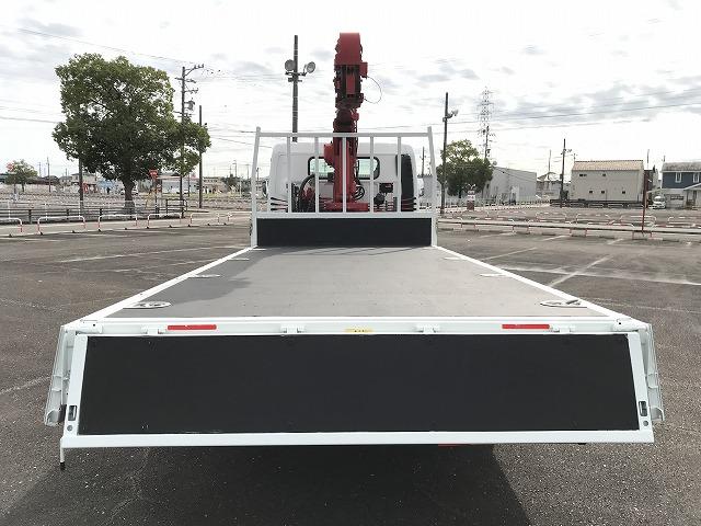 キャンター 3.45t積・4段クレーン・超ロング・ワイド・ラジコン 3.45t積・4段クレーン・UNIC製URG-264・超ロング・ワイド・ラジコン・車線逸脱警報装置・衝突軽減ブレーキ・ETC・Bモニター・左電格ミラーロープフック4対・内寸L4415W2081H384(12枚目)