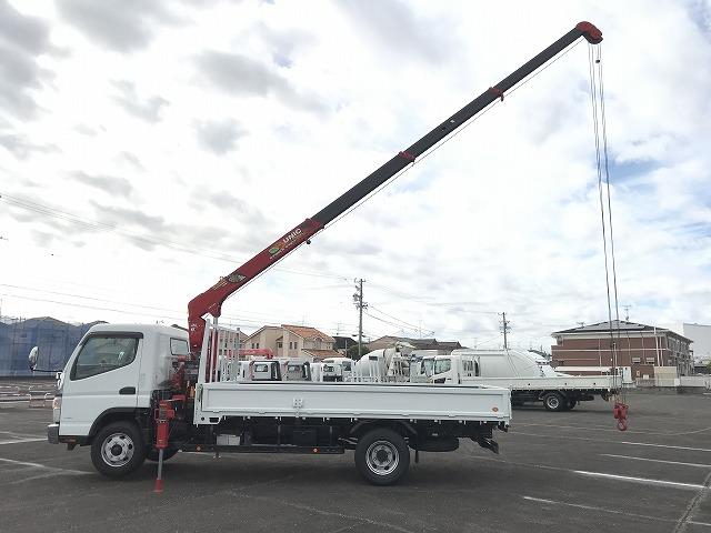 キャンター 3.45t積・4段クレーン・超ロング・ワイド・ラジコン 3.45t積・4段クレーン・UNIC製URG-264・超ロング・ワイド・ラジコン・車線逸脱警報装置・衝突軽減ブレーキ・ETC・Bモニター・左電格ミラーロープフック4対・内寸L4415W2081H384(18枚目)