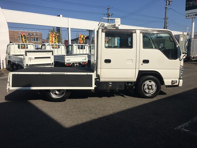 エルフトラック 鉄板張り・Wキャブ・AEBSカメラ・2t積・5MT 2t積・Wキャブ・AEBSカメラ・5MT・坂道発進補助装置・衝突被害軽減ブレーキ・車線逸脱警報装置・アイドリングストップ・ETC・鳥居、荷台鉄板張り・荷台内寸 L2082 W1614 H388(12枚目)