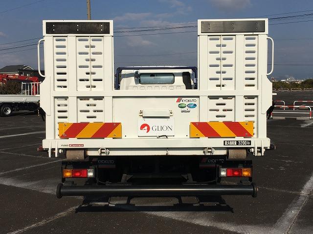 キャンター AT車・3.2t積・積載車・フラトップゼロ・固縛装置Bカメラ AT車・3.2t積・フラトップゼロ・固縛装置・バックカメラ・ラジコン・衝突軽減ブレーキ・車線逸脱警報装置・左電格ミラー・ウィンチ・ETC・荷台内寸 L5700 W2070・極東製 JN02-45(14枚目)