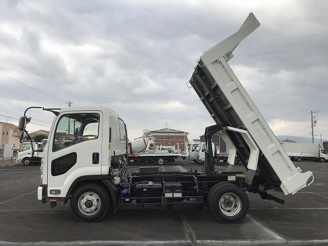 フォワード 3.5t積・ダンプ・コボレーン・6MT 3.5t積・ダンプ・コボレーン・6MT・左電格ミラー・フォグランプ・ETC・中間ピン・キーレス・フロアマット・ドアバイザー・荷台内寸 L3400 W2057 H336・新明和製 DR4-0003SY(8枚目)