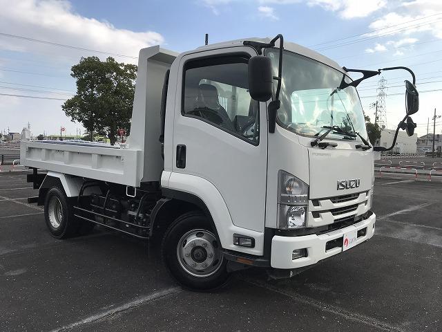 フォワード 3.5t積・ダンプ・コボレーン・6MT 3.5t積・ダンプ・コボレーン・6MT・左電格ミラー・フォグランプ・ETC・中間ピン・キーレス・フロアマット・ドアバイザー・荷台内寸 L3400 W2057 H336・新明和製 DR4-0003SY(9枚目)