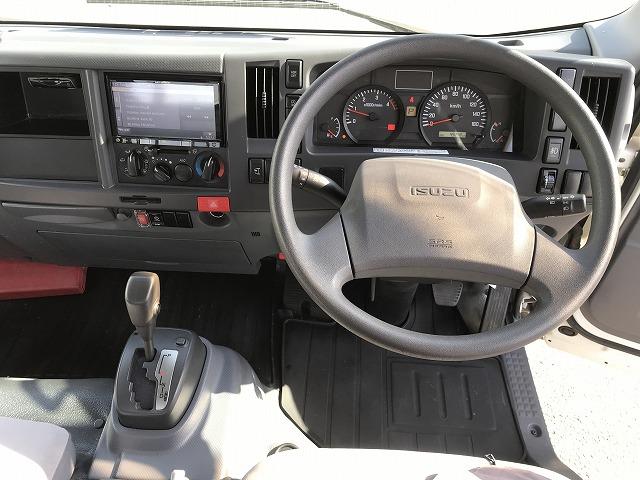 エルフトラック ３ｔ積・セミロング・ワイド・ＡＴ車・平ボディ　・３ｔ積・セミロング・ワイド・ＡＴ車・平ボディ・アイドリングストップ・ＡＳＲ・左電格ミラー・フォグランプ・ＥＴＣ・キーレス・ロープフック＆ロープ穴４対・荷台内寸　Ｌ３５１２　Ｗ１９１９　Ｈ３７６（26枚目）