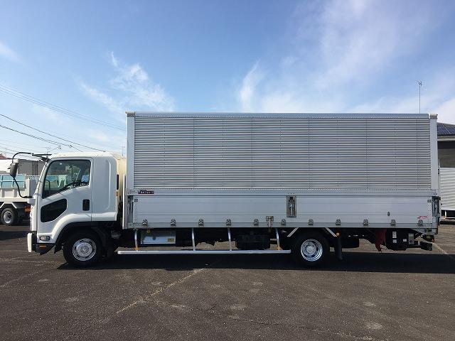 フォワード オートターン式ゲート・フルワイド・アルミウイング　２．８ｔ積・ウィング・オートターン式フルゲートリフター・ベッド・Ｂモニター・アシストゲート・ＥＴＣ・キーレス・ラッシング２段・左電格ミラー・内寸Ｌ６３３２　Ｗ２４１０　Ｈ２２５５（4枚目）