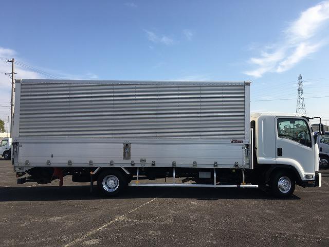 フォワード オートターン式ゲート・フルワイド・アルミウイング　２．８ｔ積・ウィング・オートターン式フルゲートリフター・ベッド・Ｂモニター・アシストゲート・ＥＴＣ・キーレス・ラッシング２段・左電格ミラー・内寸Ｌ６３３２　Ｗ２４１０　Ｈ２２５５（5枚目）