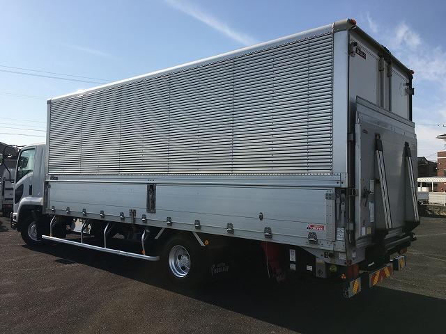 フォワード オートターン式ゲート・フルワイド・アルミウイング　２．８ｔ積・ウィング・オートターン式フルゲートリフター・ベッド・Ｂモニター・アシストゲート・ＥＴＣ・キーレス・ラッシング２段・左電格ミラー・内寸Ｌ６３３２　Ｗ２４１０　Ｈ２２５５（6枚目）