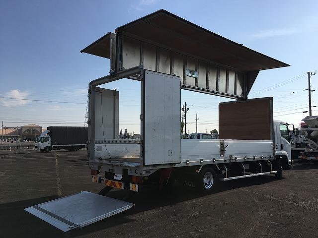 フォワード オートターン式ゲート・フルワイド・アルミウイング　２．８ｔ積・ウィング・オートターン式フルゲートリフター・ベッド・Ｂモニター・アシストゲート・ＥＴＣ・キーレス・ラッシング２段・左電格ミラー・内寸Ｌ６３３２　Ｗ２４１０　Ｈ２２５５（15枚目）