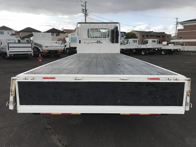 ヒノレンジャー 4t積・6MT・6200平ボディ・アシストゲート 6200ボディ・6MT・4t積・左電格ミラー・ロープ穴4対・ETC・フォグライト・荷台内寸 L6212 W2147 H398・灰皿1つ欠・看板消し跡・キャビン・荷台 キズ、サビ、凹み有り(14枚目)