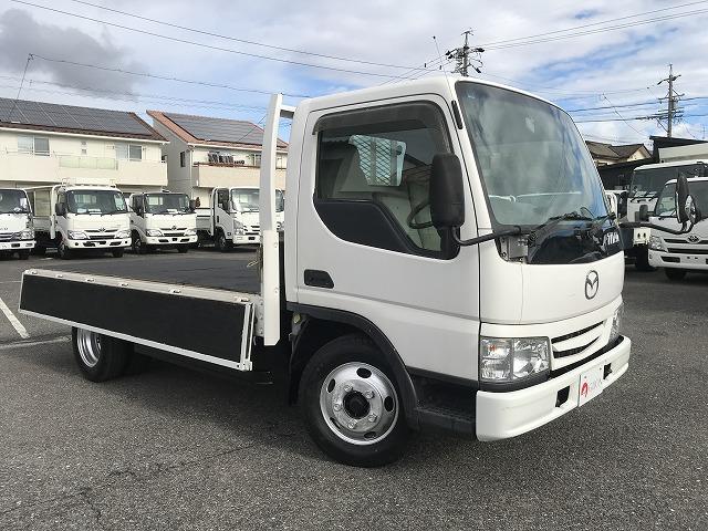 タイタントラック ３ｔ積・セミロング・平ボディ・高床・５ＭＴ・３ペダル　３ｔ積・平ボディ・セミロング・坂道発進補助装置・左電格ミラー・高床・三方開・荷台内寸　Ｌ３５４７　Ｗ１７８４　Ｈ３６７（9枚目）