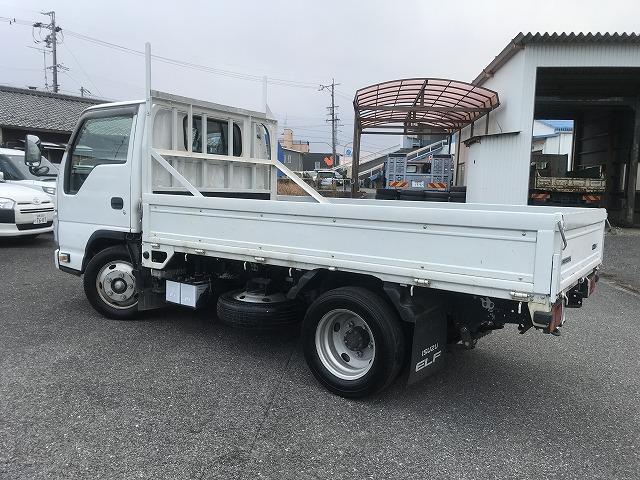 エルフトラック ３ｔ積・平ボディ　３ｔ積・平ボディ・坂道発進補助装置・左電格ミラー・フォグライト・ＥＴＣ・荷台内寸　Ｌ３１１３　Ｗ１６２２　Ｈ３６１（4枚目）