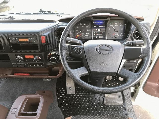 ヒノレンジャー プロシフトＡＴ車・６２ボディ２４フルワイドアルミＨｉブロック　３．６５ｔ積・プロシフトＡＴ車・６２００ボデ・２４００フルワイド・坂道発進補助装置・プリクラッシュセフティ・車線逸脱警報装置・ベッド付・左電格ミラー・ＥＴＣ・荷台内寸　Ｌ６１９８　Ｗ２３６８　Ｈ６９１（44枚目）