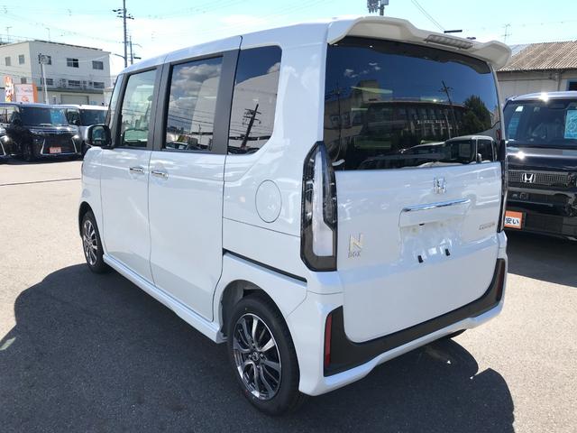 Ｎ－ＢＯＸカスタム コーディネートスタイル　バックカメラ　両側電動スライドドア　クリアランスソナー　オートクルーズコントロール　レーンアシスト　衝突被害軽減システム　オートライト　ＬＥＤヘッドランプ　スマートキー　アイドリングストップ（19枚目）