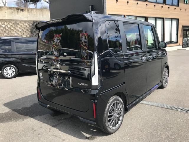 Ｎ－ＢＯＸカスタム ターボ　届出済未使用車　バックカメラ　両側電動スライドドア　クリアランスソナー　オートクルーズコントロール　レーンアシスト　衝突被害軽減システム　オートライト　ＬＥＤヘッドランプ　スマートキー（17枚目）