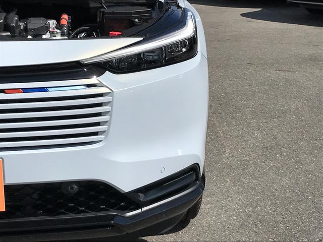 ヴェゼル e:HEV Z・PLaYパッケージ 全周囲カメラ クリアランスソナー オートクルーズコントロール レーンアシスト 衝突被害軽減システム サンルーフ ナビ TV オートライト LEDヘッドランプ アルミホイール スマートキー(34枚目)