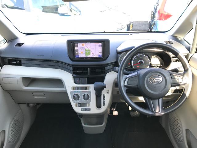 ムーヴ Ｌ　ドライブレコーダー　ナビ　ＴＶ　キーレスエントリー　アイドリングストップ　電動格納ミラー　ベンチシート　ＣＶＴ　盗難防止システム　ＡＢＳ　ＥＳＣ　ＣＤ　ＵＳＢ　衝突安全ボディ　エアコン（2枚目）
