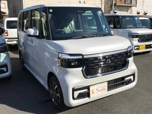 Ｎ－ＢＯＸカスタム ベースグレード　両側スライド・片側電動　クリアランスソナー　オートクルーズコントロール　レーンアシスト　衝突被害軽減システム　オートライト　ＬＥＤヘッドランプ　スマートキー　アイドリングストップ　電動格納ミラー（13枚目）