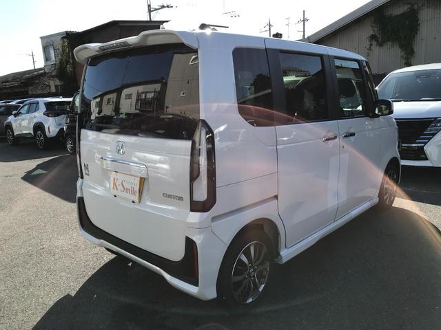 Ｎ－ＢＯＸカスタム ベースグレード　両側スライド・片側電動　クリアランスソナー　オートクルーズコントロール　レーンアシスト　衝突被害軽減システム　オートライト　ＬＥＤヘッドランプ　スマートキー　アイドリングストップ　電動格納ミラー（15枚目）